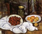 Paul Cezanne, Cherries and Peaches